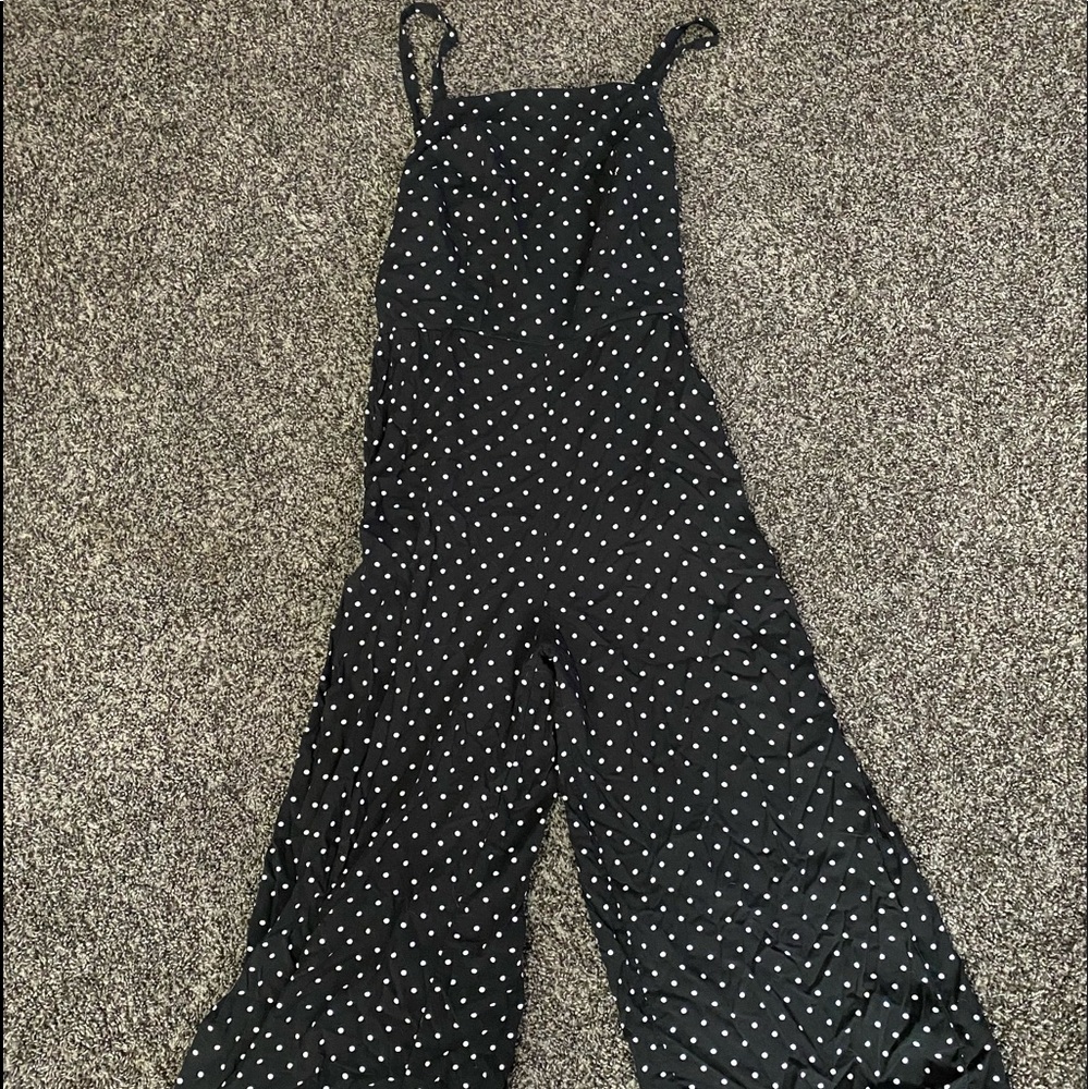Polka dot romper